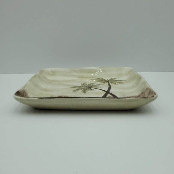 Tabletops Unlimited Bahamas Salad Plate Square Serving Lunch Display Plate - Picture 6 of 6